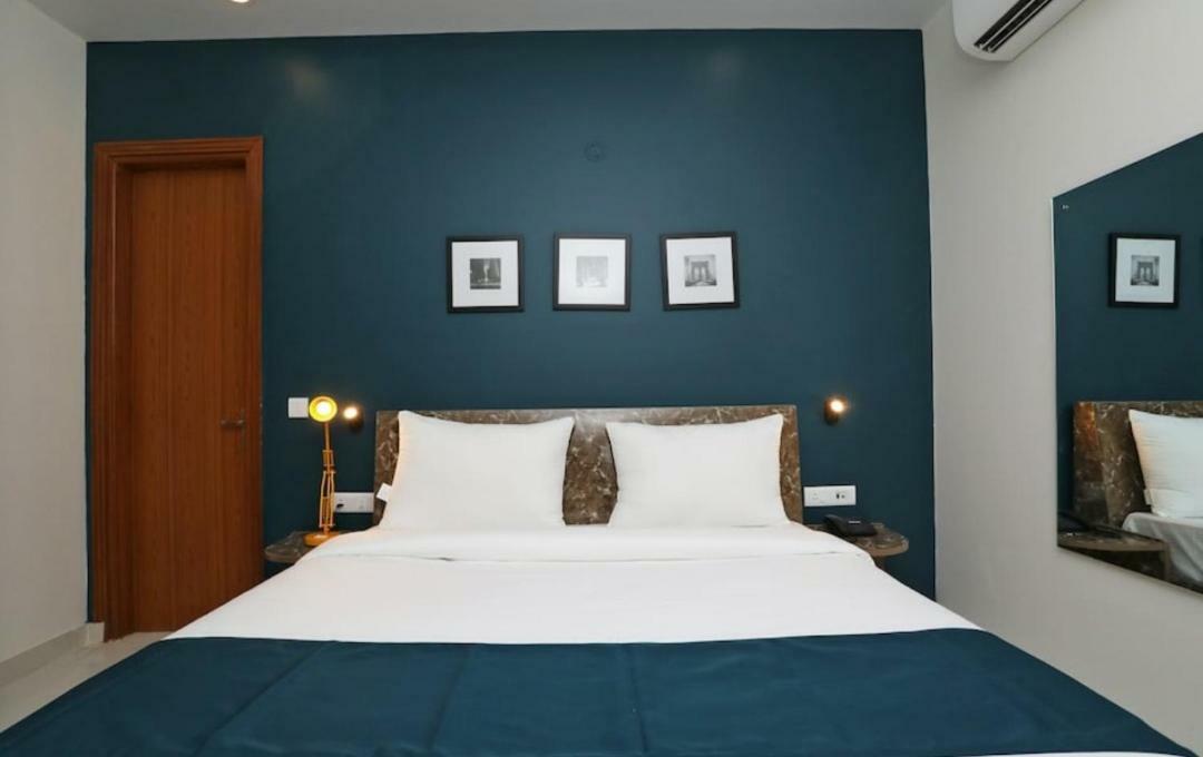 Hotel Galaxy Inn Gurgáon Kültér fotó